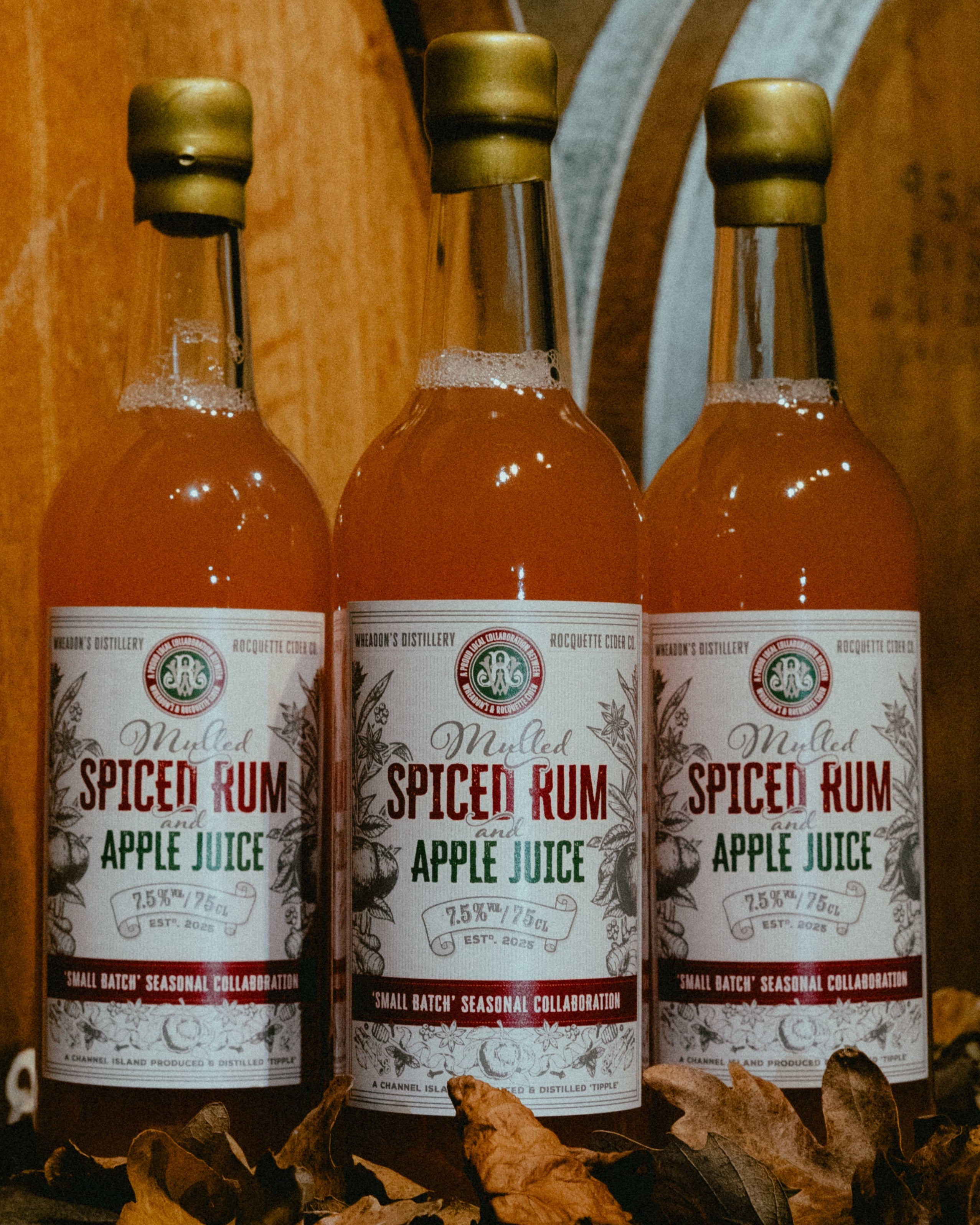 Mulled Spiced Rum and Apple Juice 75 CL