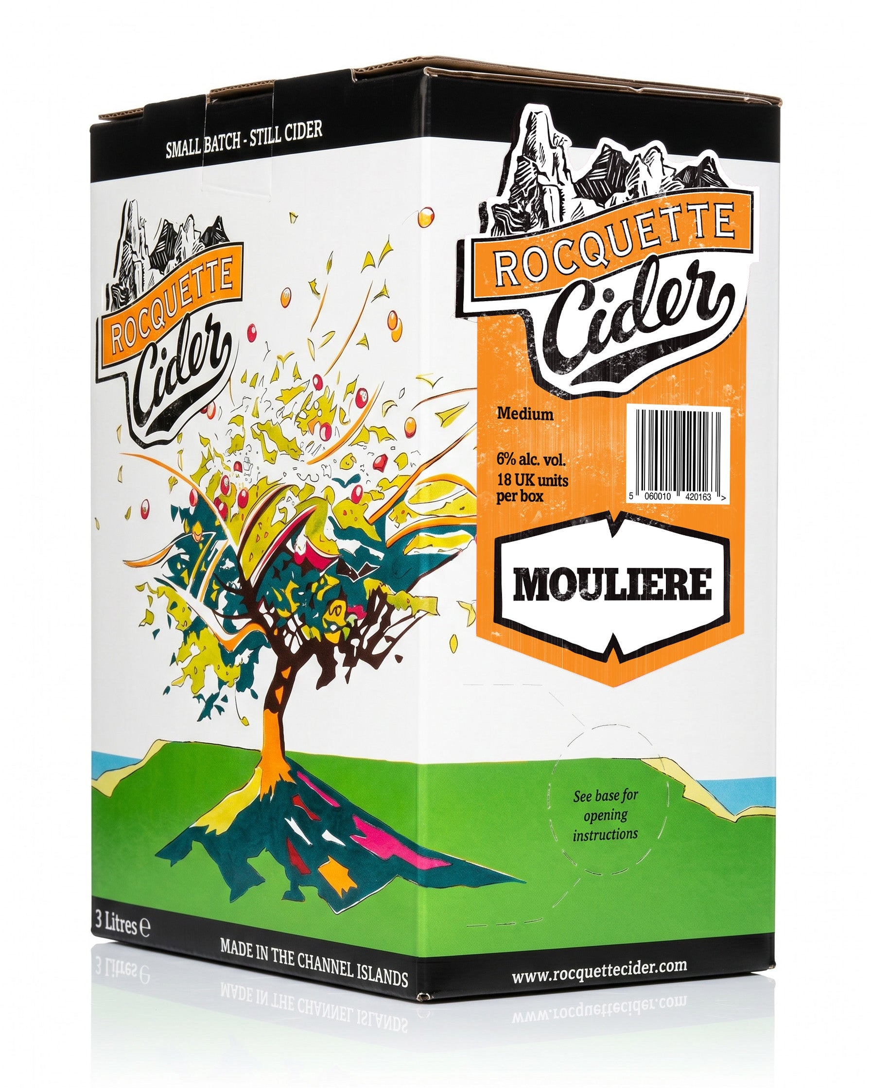 Rocquette Still Cider - Mouliere - 6% 3 Litres