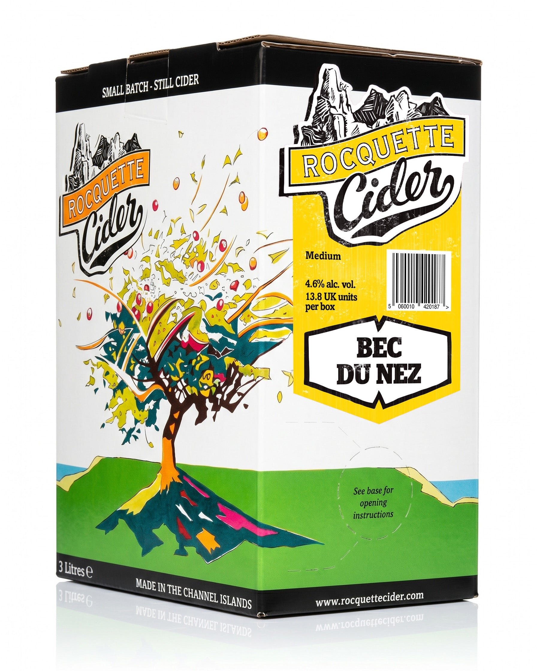 Rocquette Still Cider - Bec du Nez - 4.6% 3 Litres
