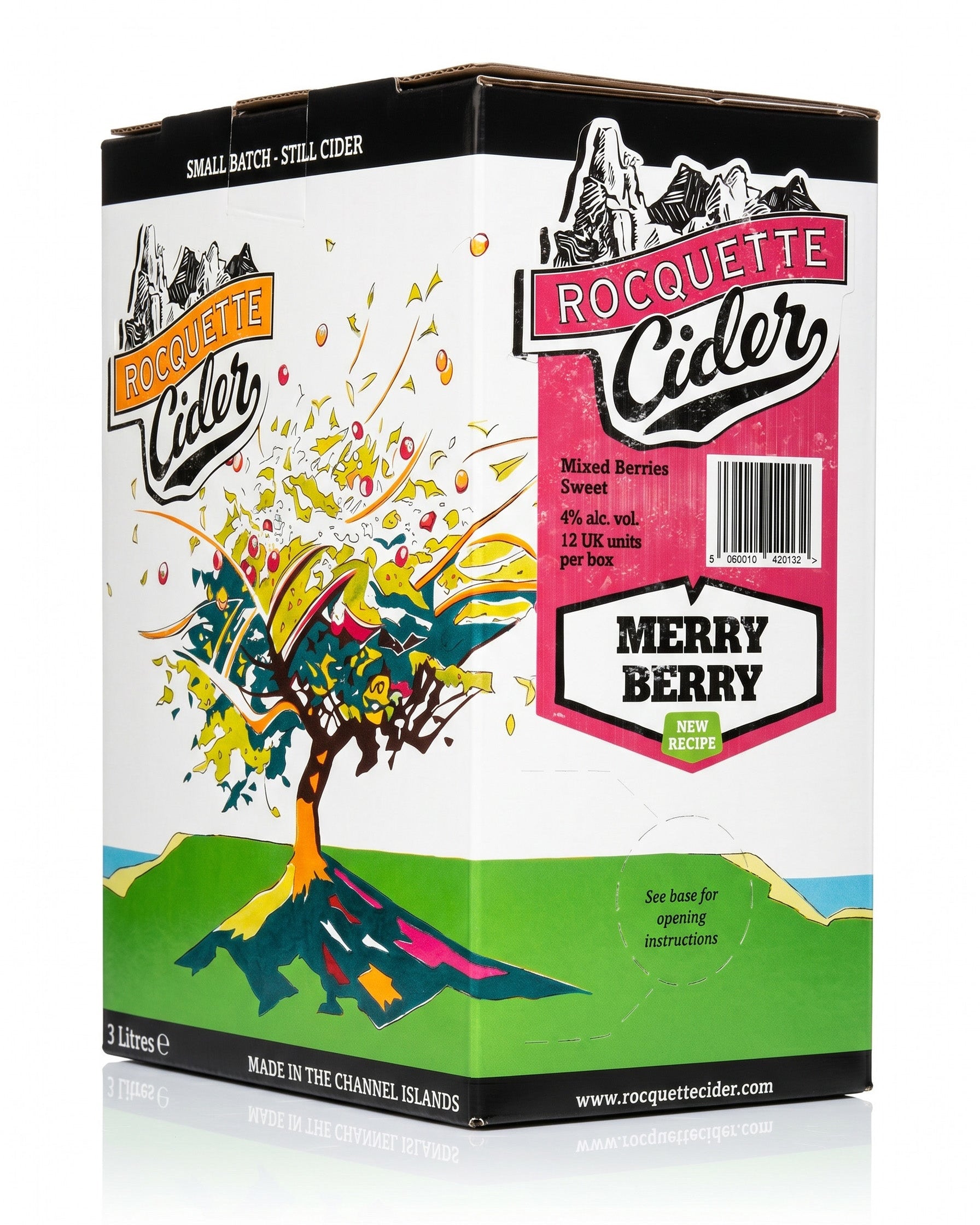 Rocquette Still Cider - Merry Berry - 4% 3 Litres