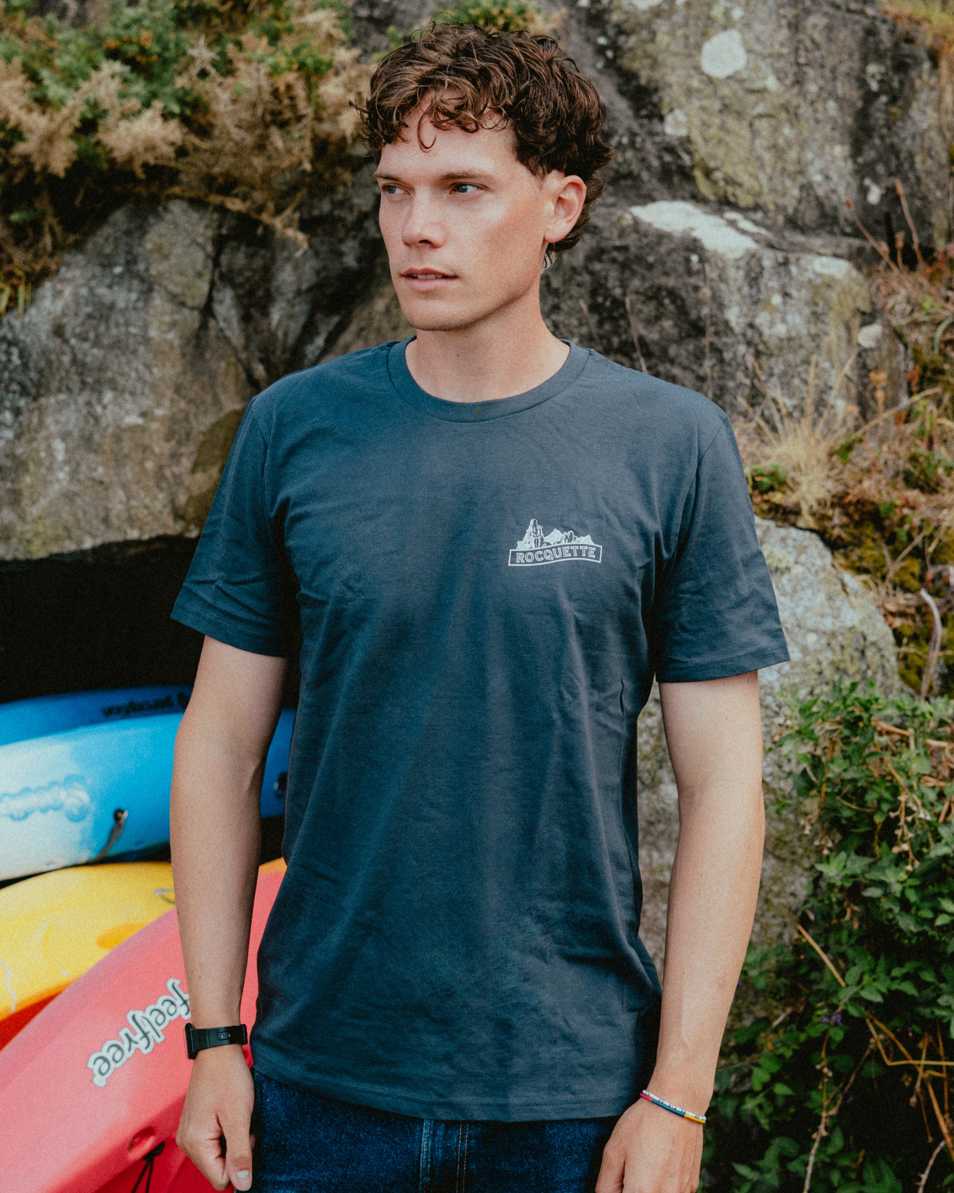 Rocquette Cider T-Shirt - Classic Grey