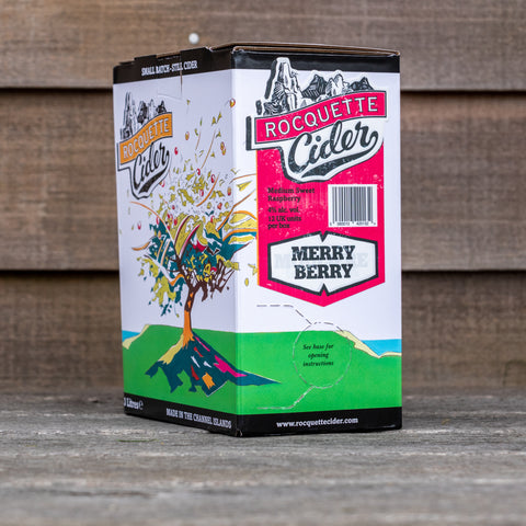 Rocquette Still Cider - Merry Berry - 4% 3 Litres